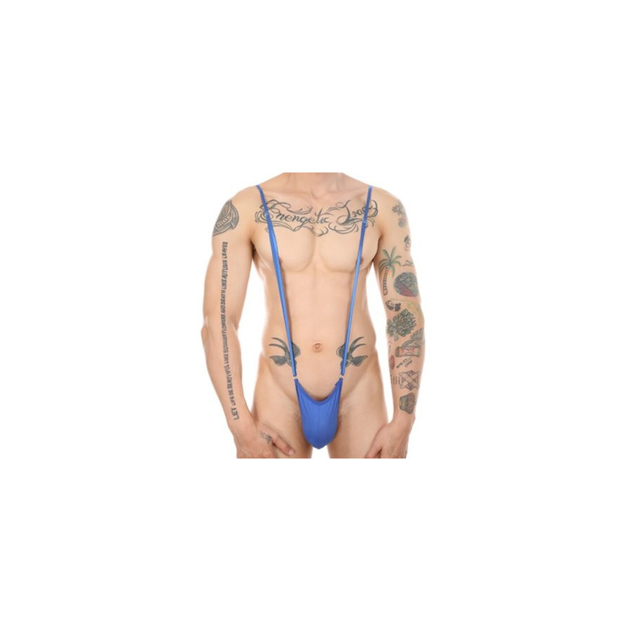 Singlet fin Strappia Bleu