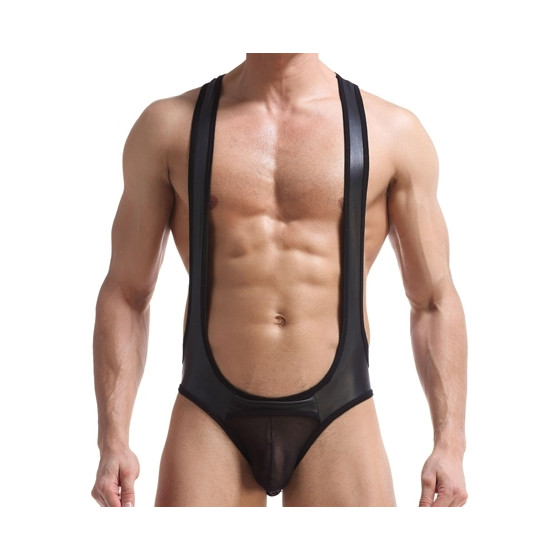 Jock-Singlet Motor Noir