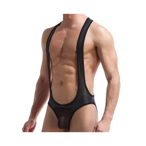 Jock-Singlet Motor Noir