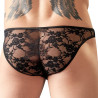 Slip sexy dentelle FlowThin Noir