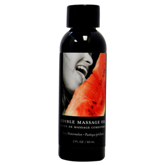 Huile de massage comestible Pastèque 60ml