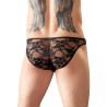 Slip sexy dentelle FlowThin Noir