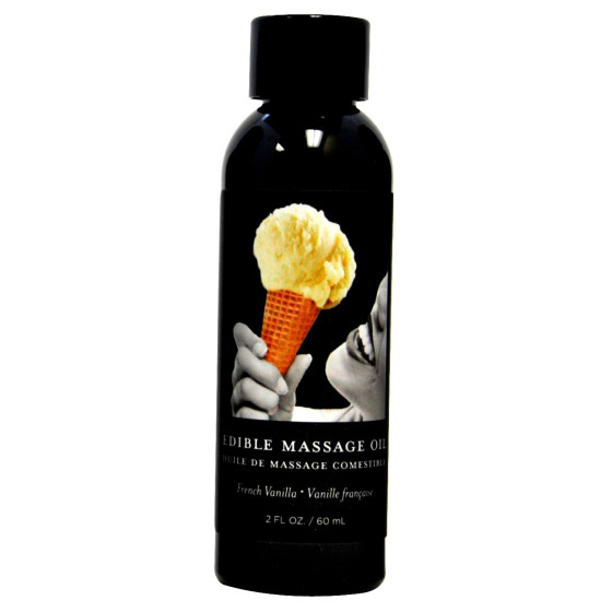 Huile de massage comestible Vanille 60ml