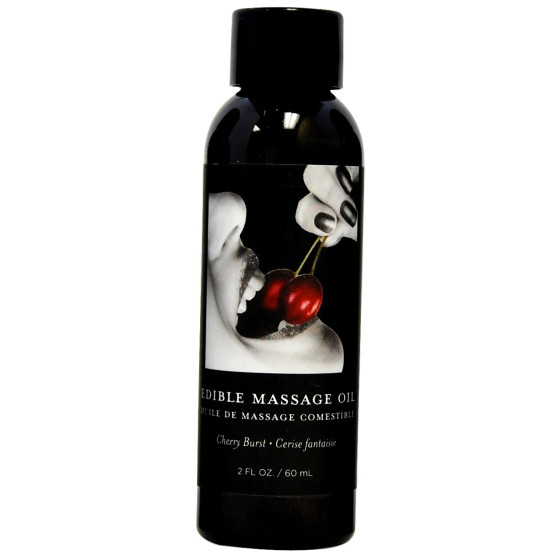 Huile de massage comestible CERISE 60 ml
