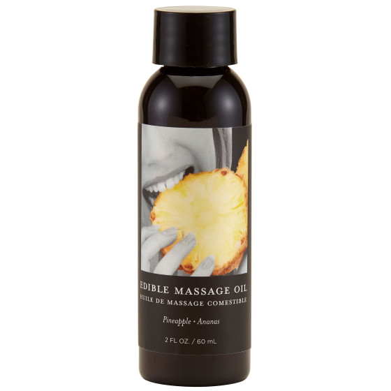 Huile de massage comestible Ananas 60ml
