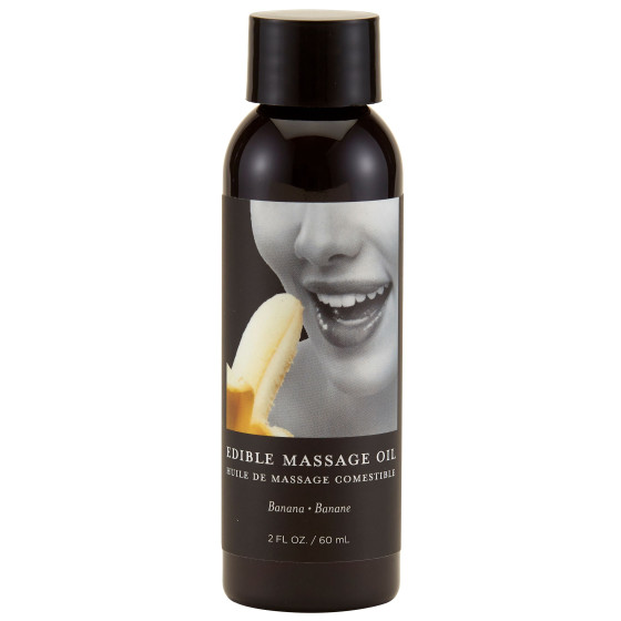 Huile de massage comestible Banane 60ml