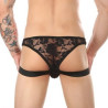 Jock string Dentelle Lowstic Noir