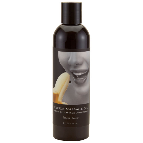 Huile de massage comestible Banane 237ml