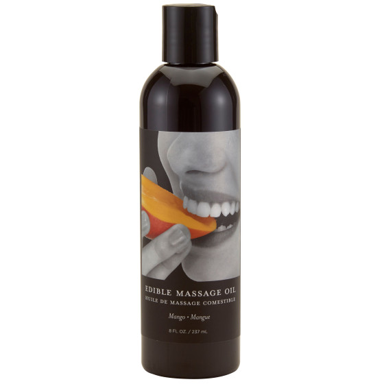 Huile de massage comestible Mangue 237ml