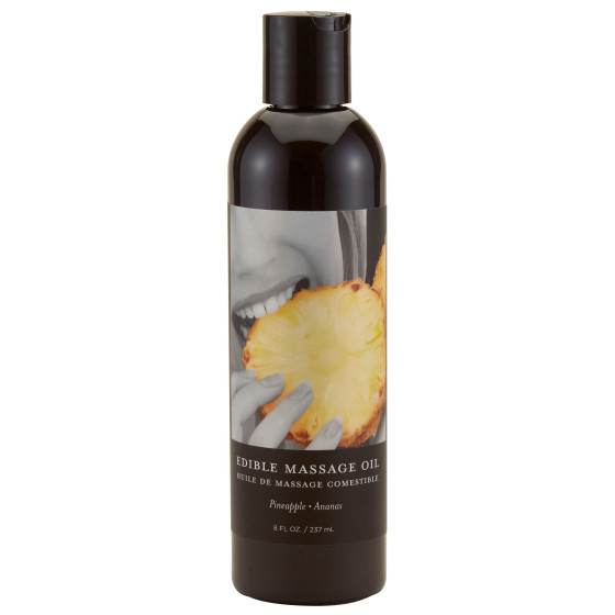 Huile de massage comestible Ananas 237ml