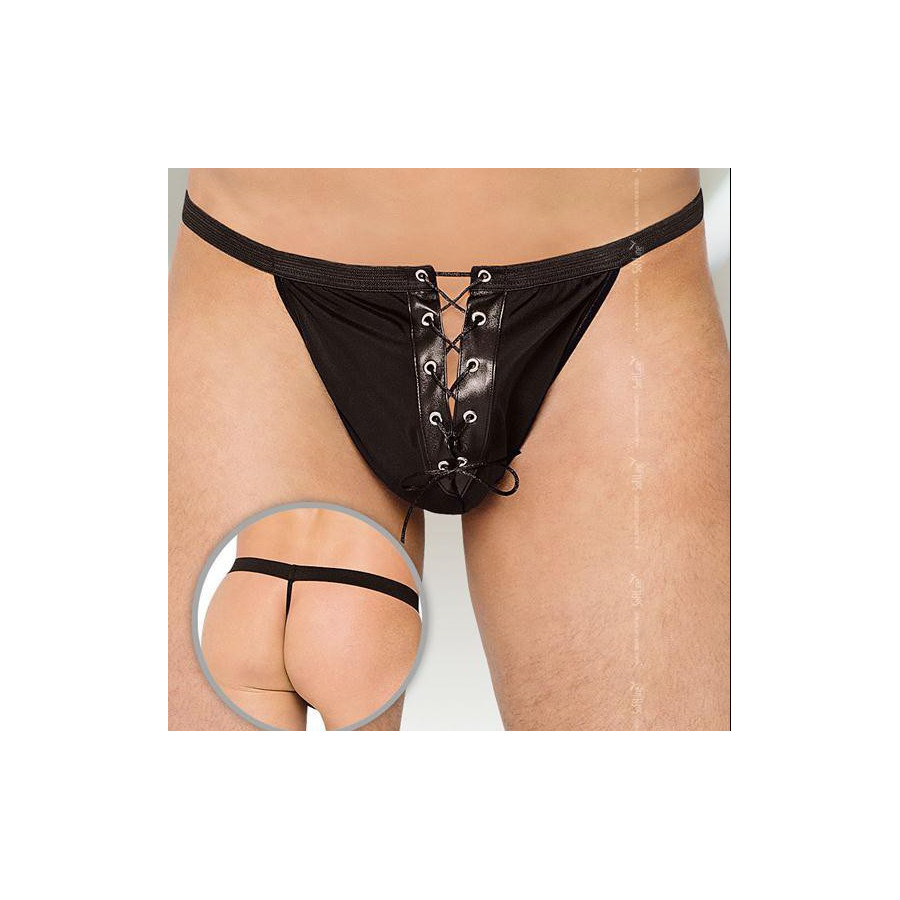String Homme LACET Noir