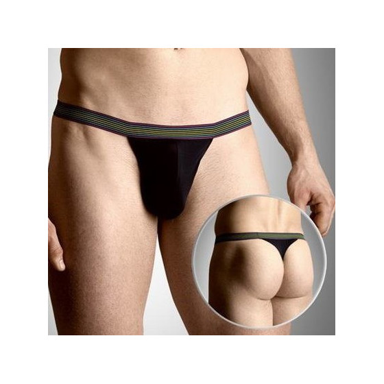 String Homme NEON Noir