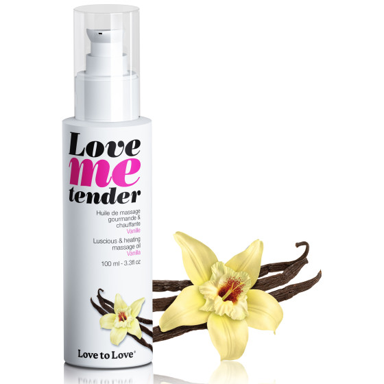 Huile de massage Love Me Tender Vanille 100ml