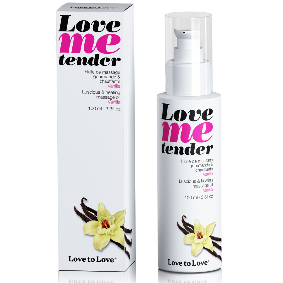 Huile de massage Love Me Tender Vanille 100ml