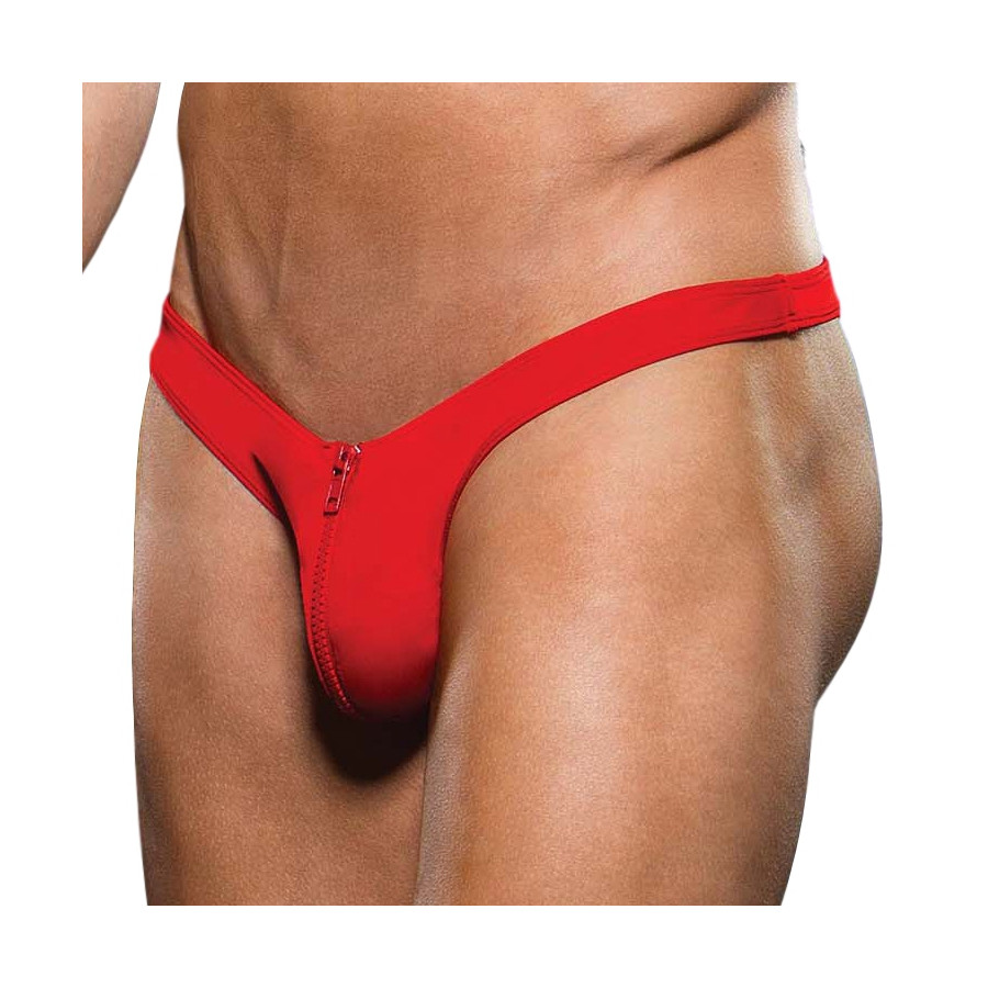 String Zipper Rouge 