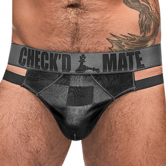 Thong Cutout Damier
