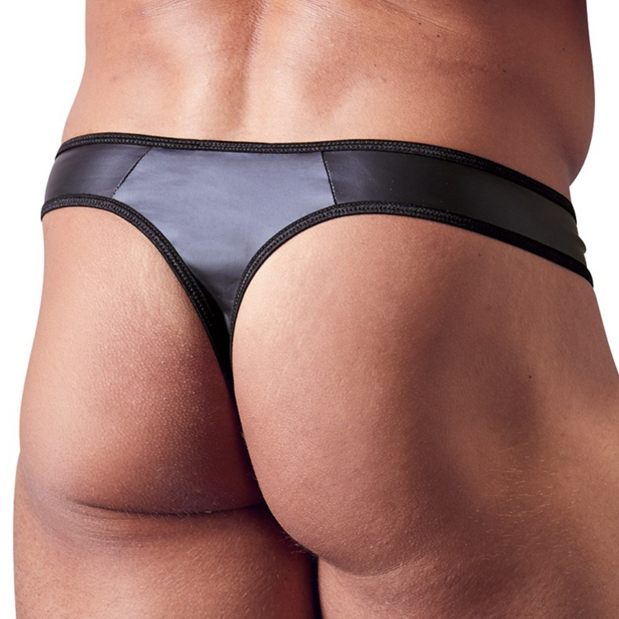 String Zip Fetish Noir