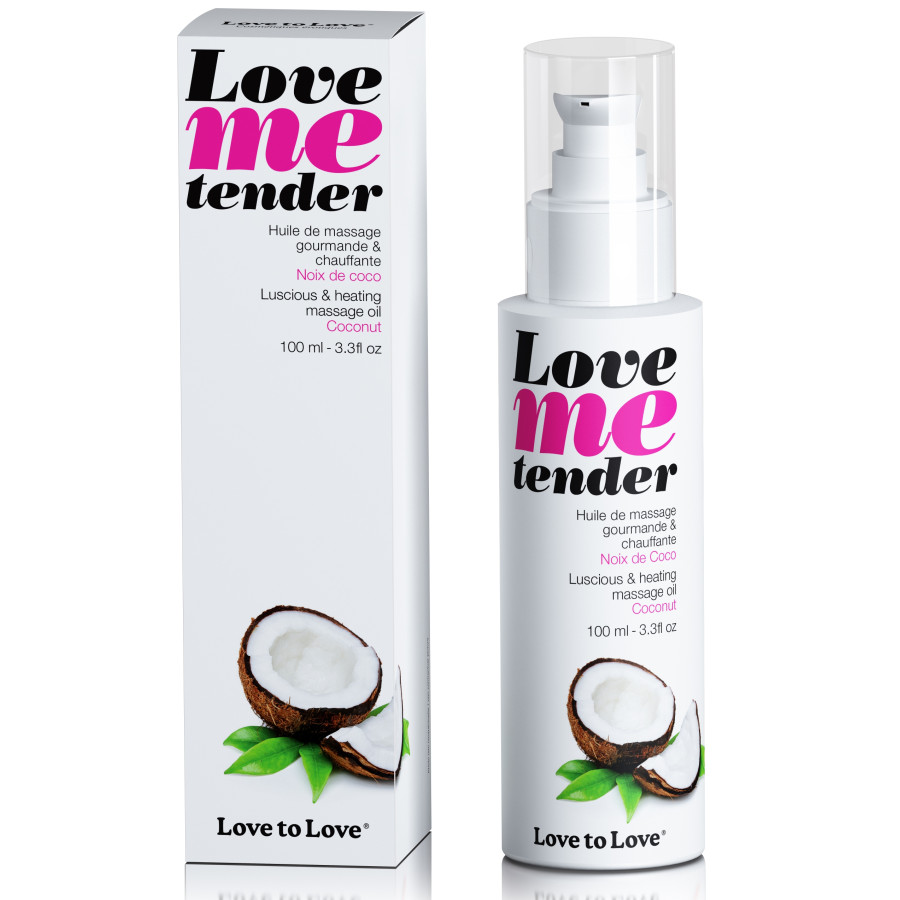 Huile de massage Love Me Tender Noix de Coco 100ml