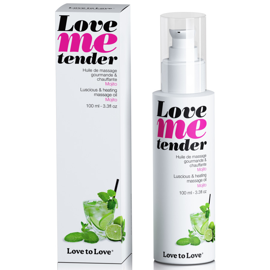 Huile de massage Love Me Tender Mojito 100ml