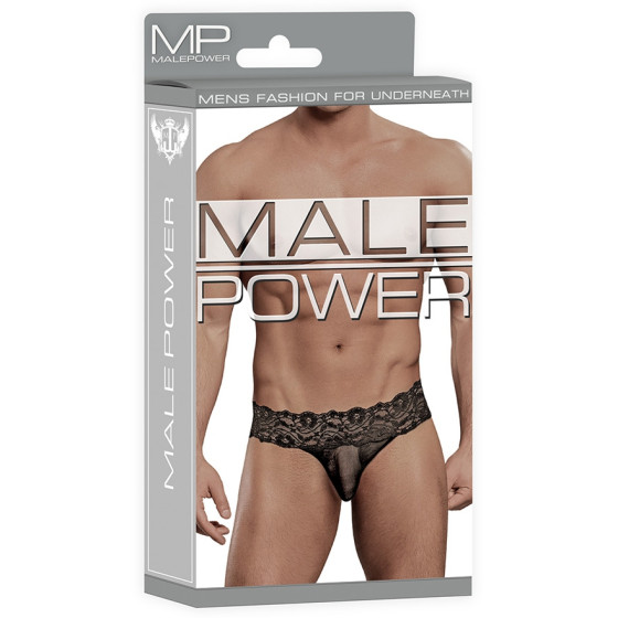 Micro thong Scandal Lace Noir