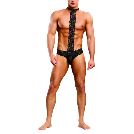 Choker Thong Scandal Lace Noir