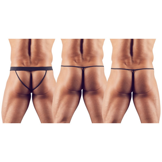 Lot de 3 strings JOY Noirs