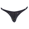 String avec strass brillants ARTEMIS Noir