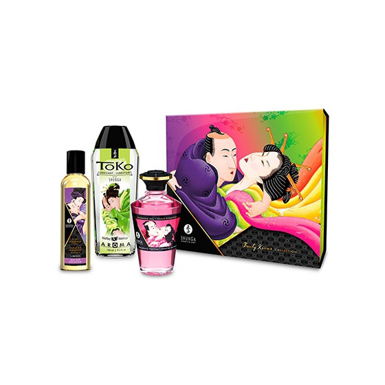 Kit de massage FRUITY KISSES Shunga
