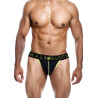 String NEON MaleBasics Noir-Jaune