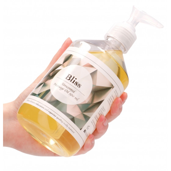 Huile de massage Bliss sans parfum 500ml