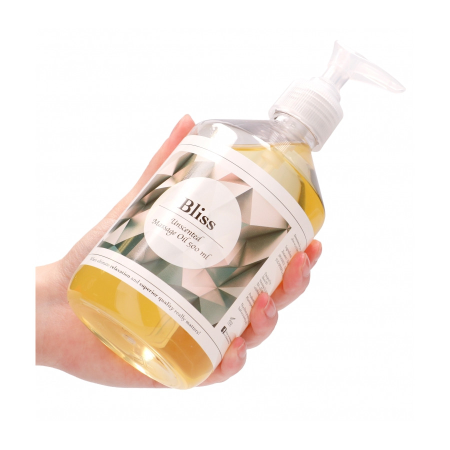 Huile de massage Bliss sans parfum 500ml
