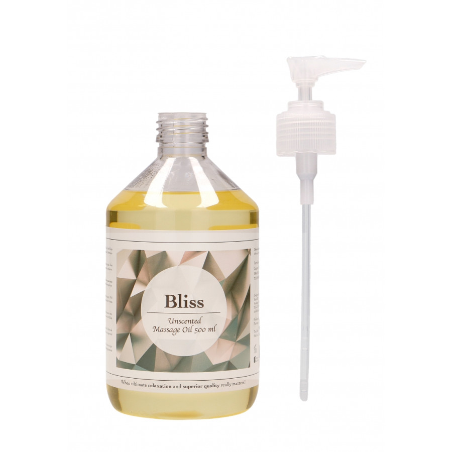 Huile de massage Bliss sans parfum 500ml