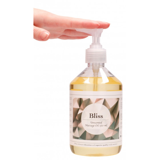 Huile de massage Bliss sans parfum 500ml