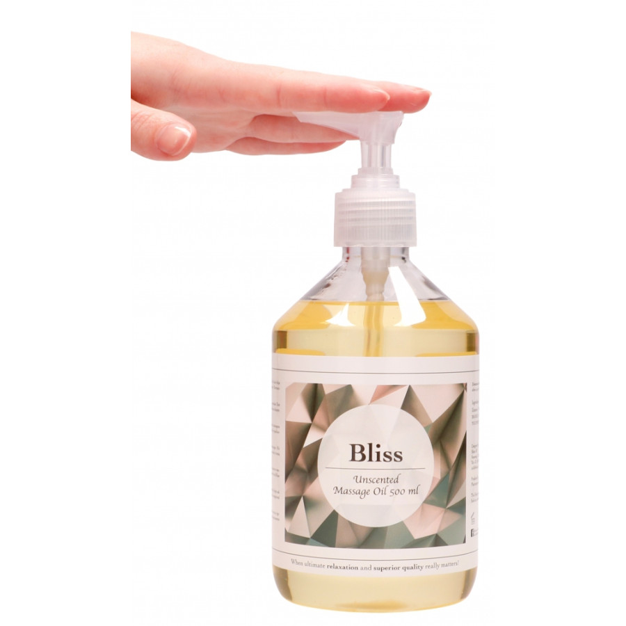Huile de massage Bliss sans parfum 500ml