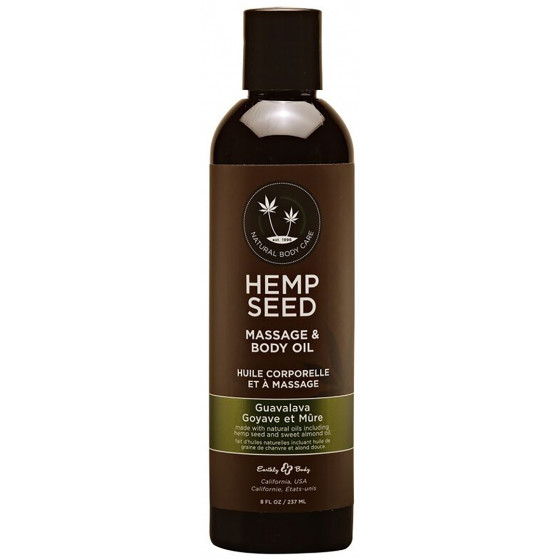 Huile de massage Guavalava Goyave et Mûre 237ml