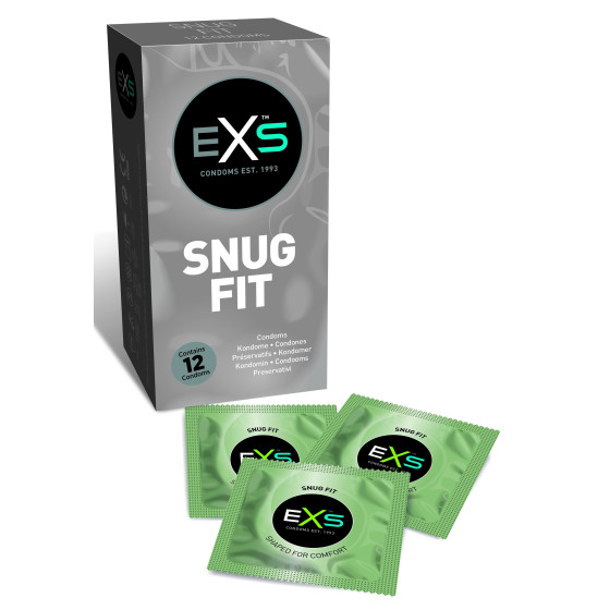 Préservatifs étroits Snug Fit x12