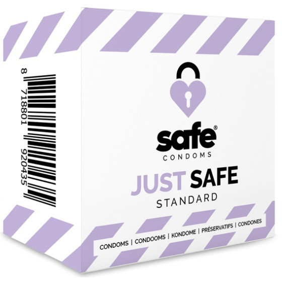 Préservatifs en latex JUST SAFE x5