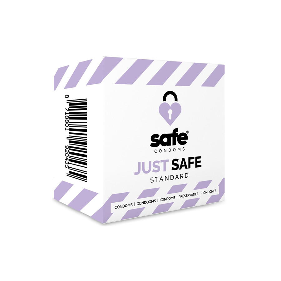 Préservatifs en latex JUST SAFE x5 Préservatifs en latex JUST SAFE x5