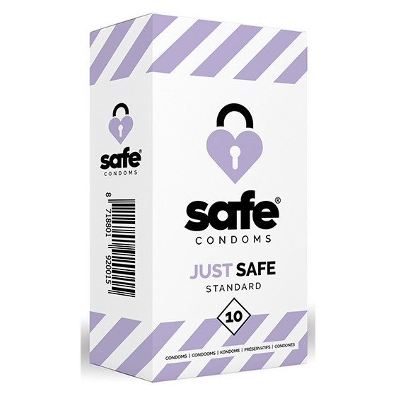 Préservatifs en latex JUST SAFE x10