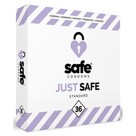 Préservatifs en latex JUST SAFE x36