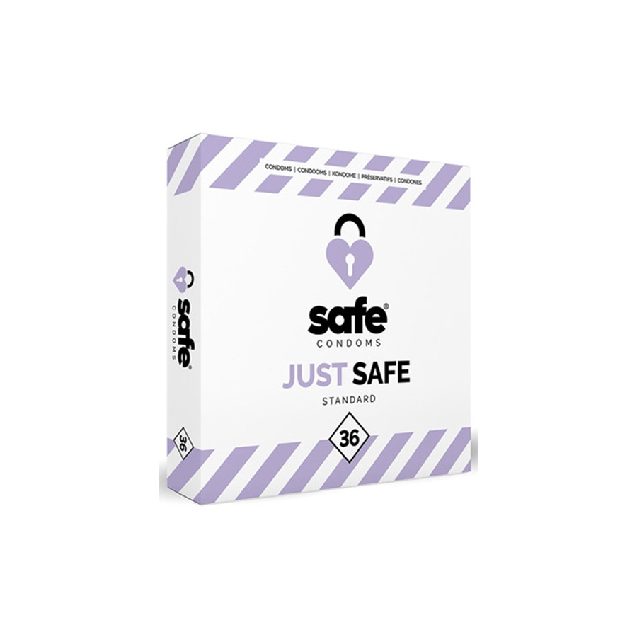Préservatifs en latex JUST SAFE x36 Préservatifs en latex JUST SAFE x36