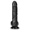 Gode Curved RealCock 17 x 4.3cm Noir