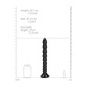 Gode long Stacked Anal Snake S 30 x 3.5cm