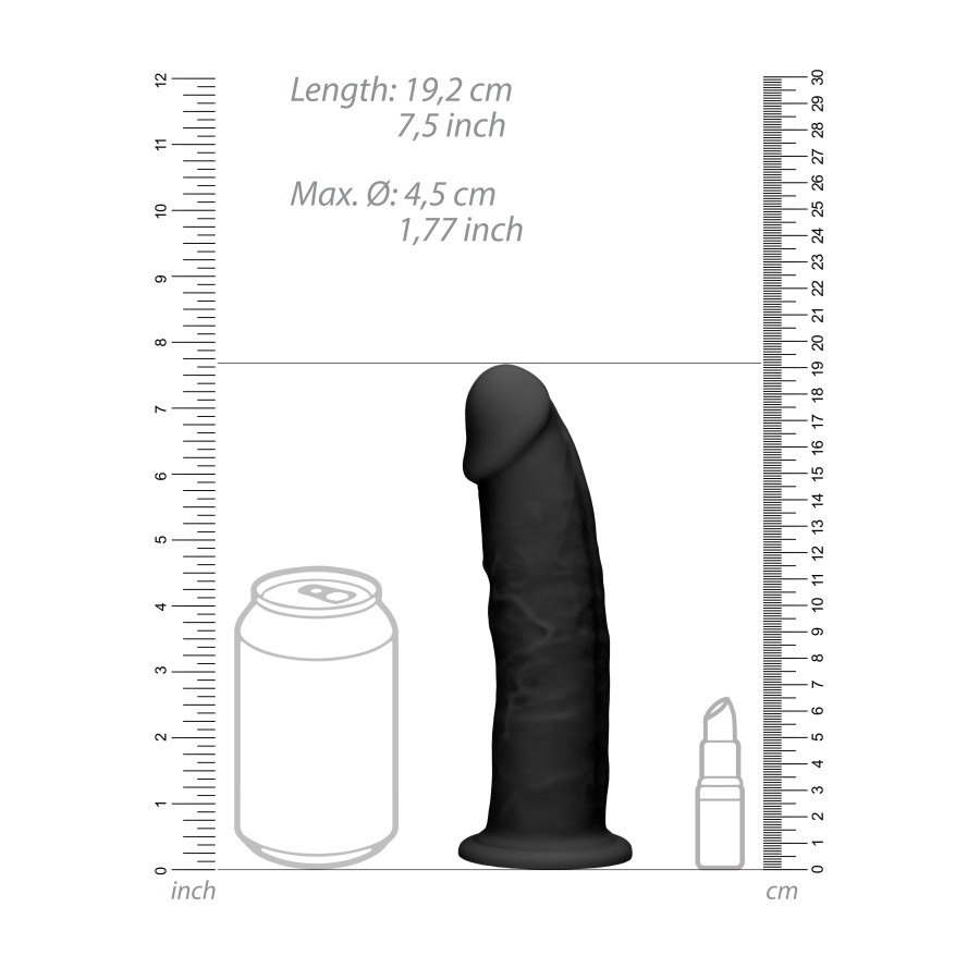 Gode silicone Realrock 18 x 4.5 cm
