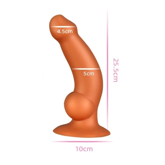 Gode silicone Stoopy L 15 x 5cm