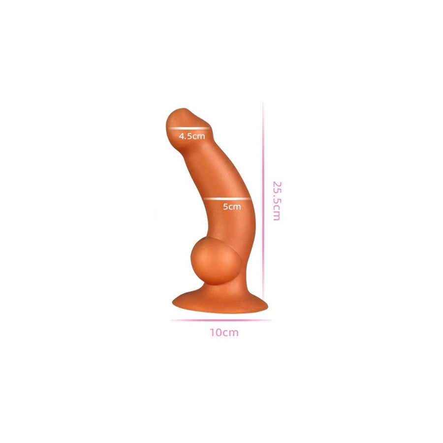 Gode silicone Stoopy L 15 x 5cm
