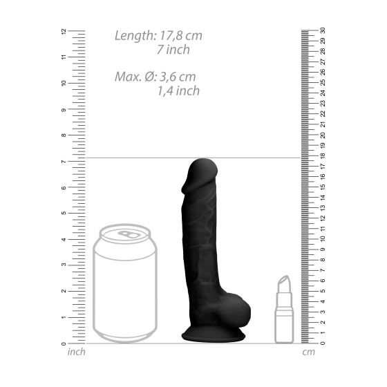 Gode Silicone Realrock 14 x 3.5 cm