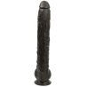 Gode XXL Dick Rambone 34 x 6.4 cm Noir