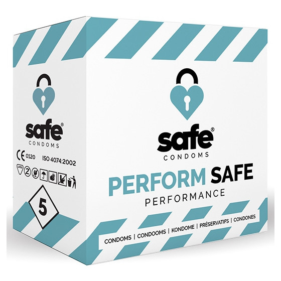 Préservatifs retardants PERFORM SAFE x5