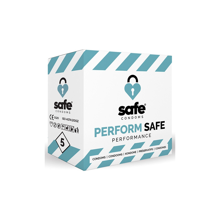Préservatifs retardants PERFORM SAFE x5 Préservatifs retardants PERFORM SAFE x5